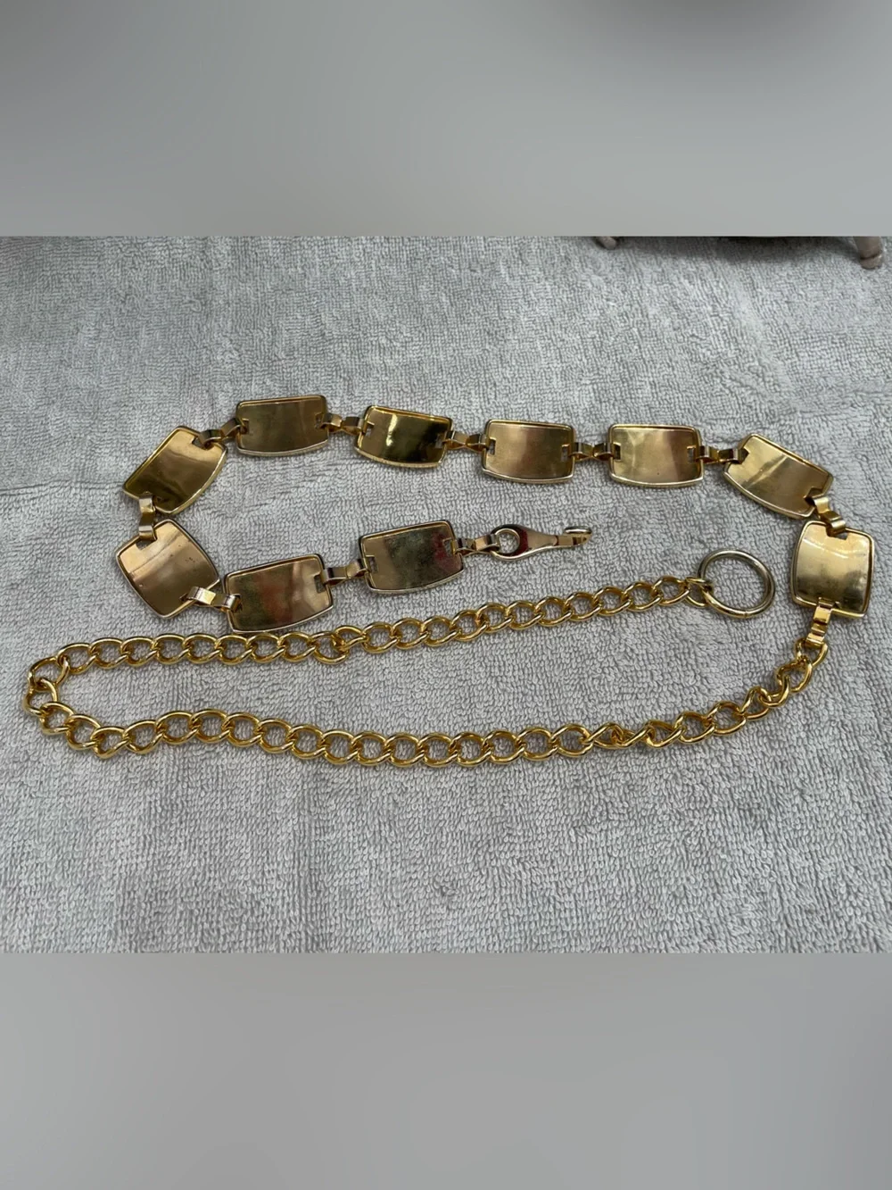 Gold-Tone Women's Fashion Chain Belt